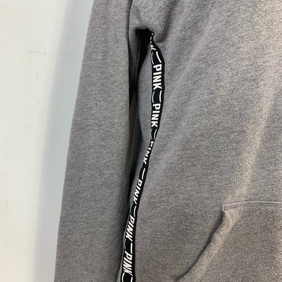 Victoria's Secret PINK Grey Half Zip Up Sweater - Picture 6 of 6